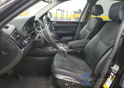 2017 BMW X3 Sdrive28I из США, поврежденный, VIN 5UXWZ7C35H0X40443